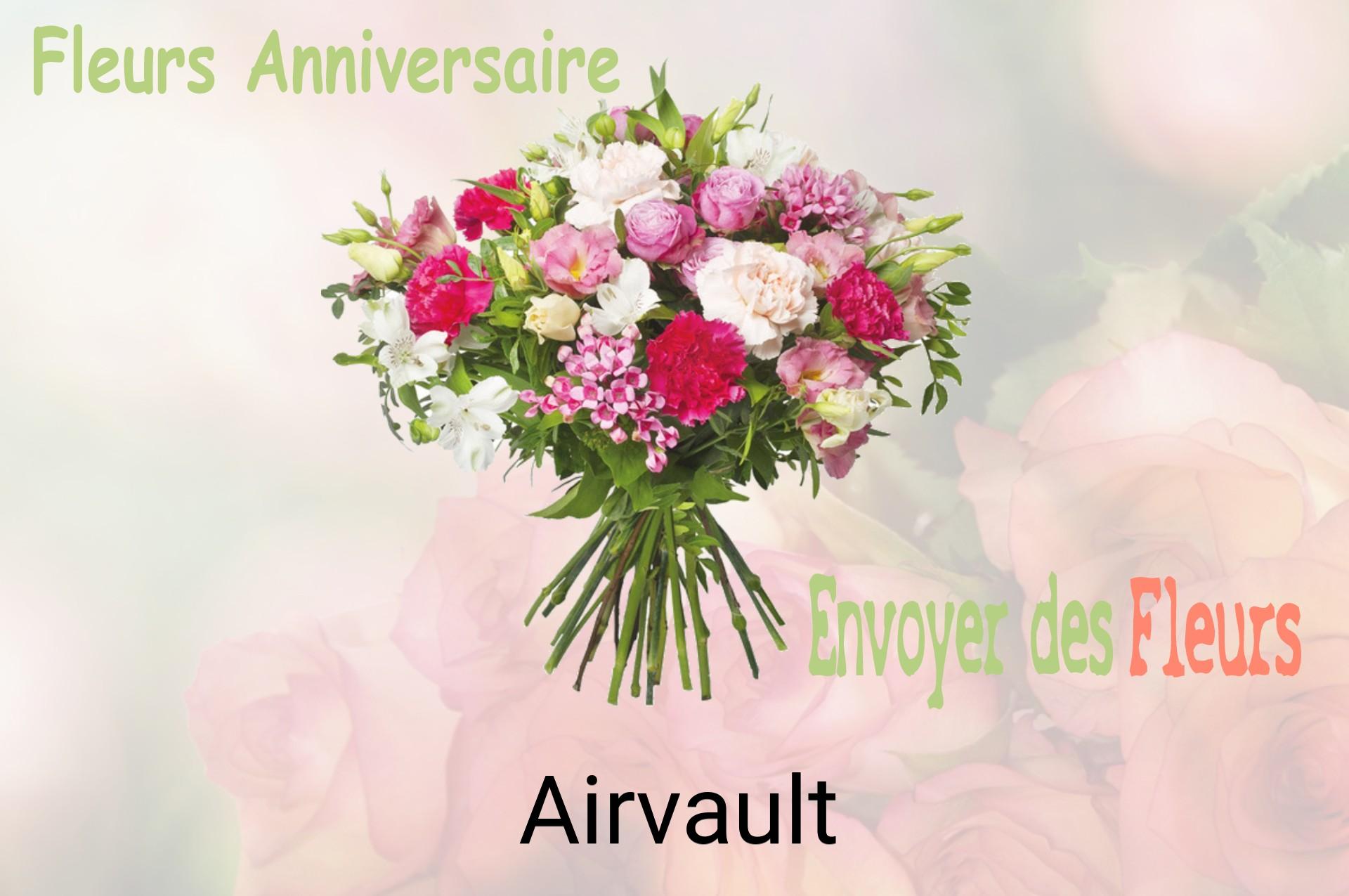 Bouquet de fleurs d’anniversaire livré à Airvault